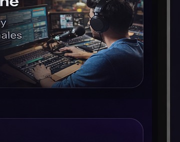 Estudio de radio profesional